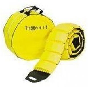 Próg podrzutowy EASYROLL | PCV, tymczasowy, zwijany, drogowy